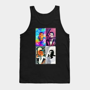 The four personalities of a single man Tank Top